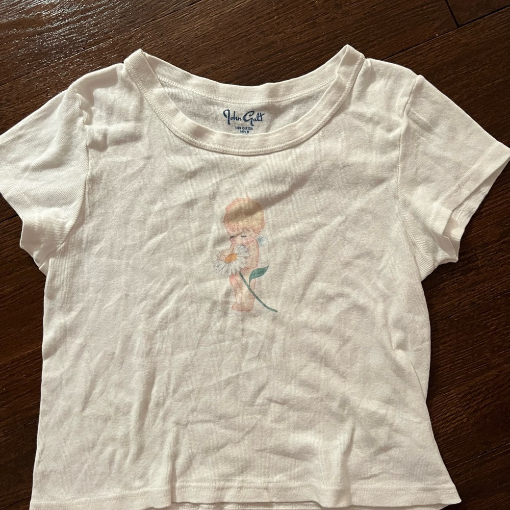 Adorable white brandy baby tee!!!
